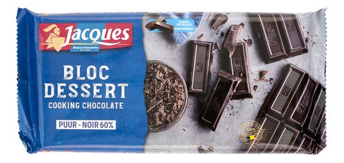 JACQUES Bloc Dessert puur 500g