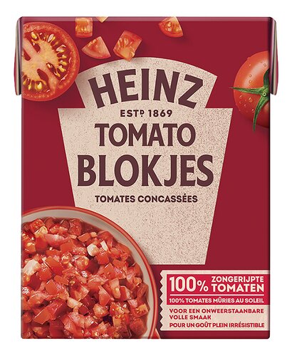 HEINZ Tomato Blokjes 390g