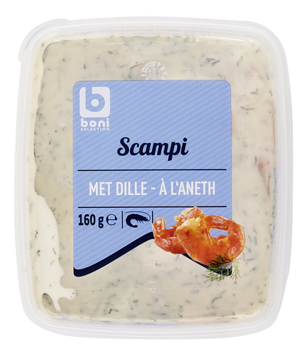 BONI gv scampi dille 160g