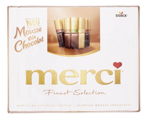 MERCI mousse au chocolat 210g
