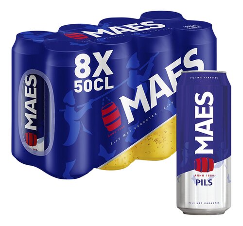 MAES pils 5,2% blik 50cl