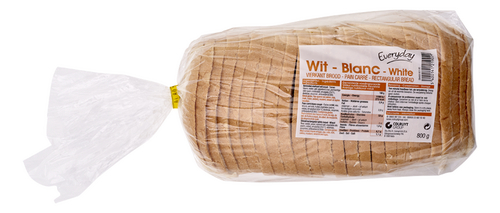 EVERYDAY wit brood gesneden 800g