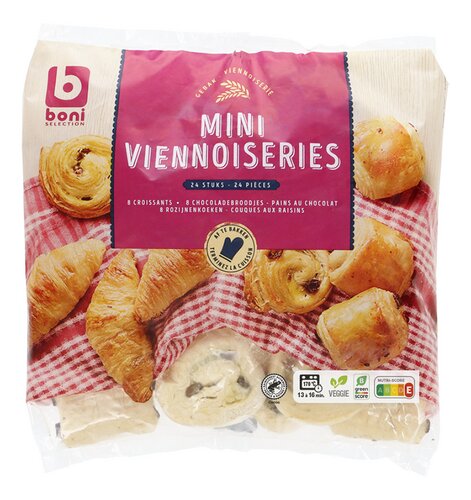 BONI Mini-Viennoiseries 24st 640g