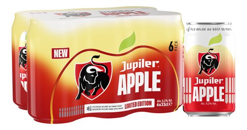 JUPILER Pils appel 5,2% blik 33cl