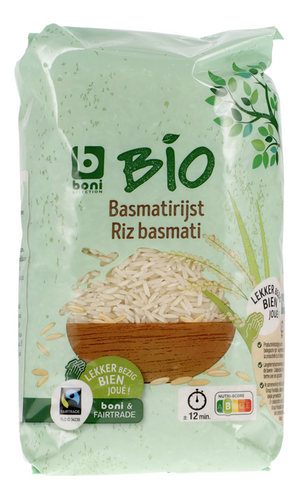 BONI BIO rijst basmati FT 1kg