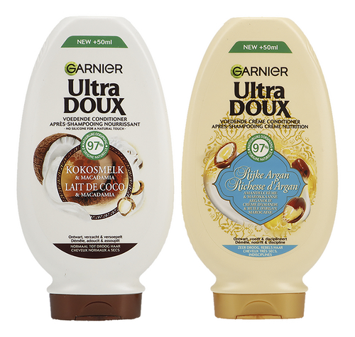 ULTRA DOUX condit.argan/kokos 250ml