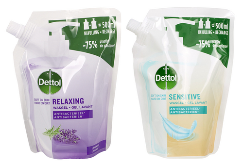 DETTOL handzeep refill lav./sens. 500ml