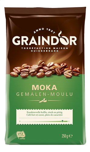 GRAINDOR Gemalen Moka RFA 250g