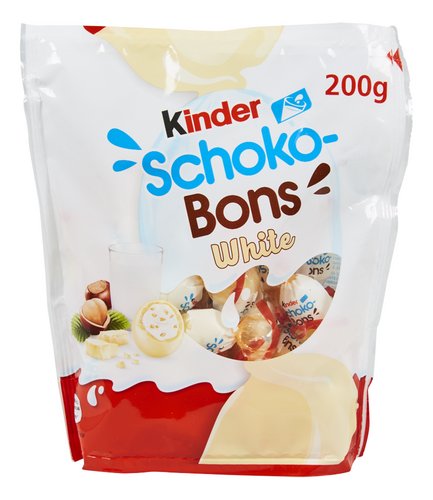 KINDER schokobons white 200g