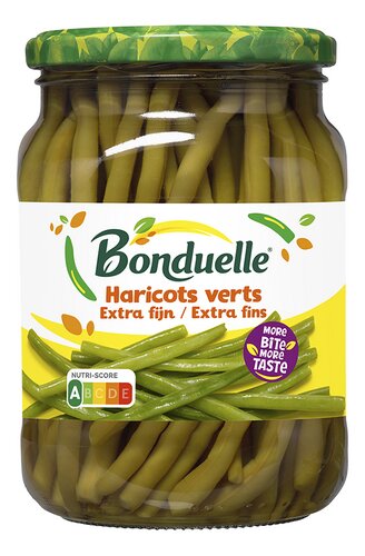 BONDUELLE Sperziebonen Bokaal 530g