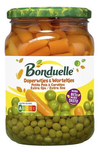 BONDUELLE Erwjes & Worteltjes Bok. 530g