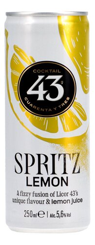 LICOR 43 Spritz Lemon 5,6% blik 25cl