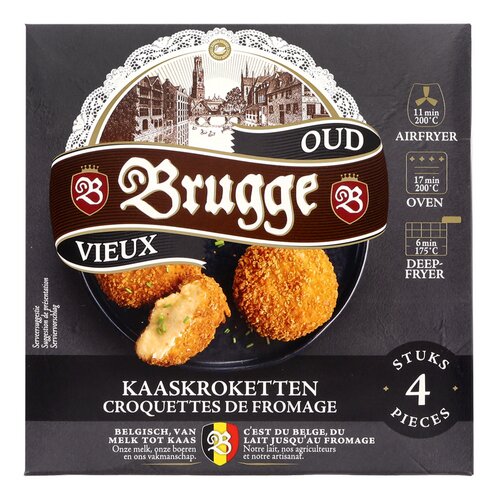 BRUGGE kaaskrok. ov.airfr.frit. 4x65g