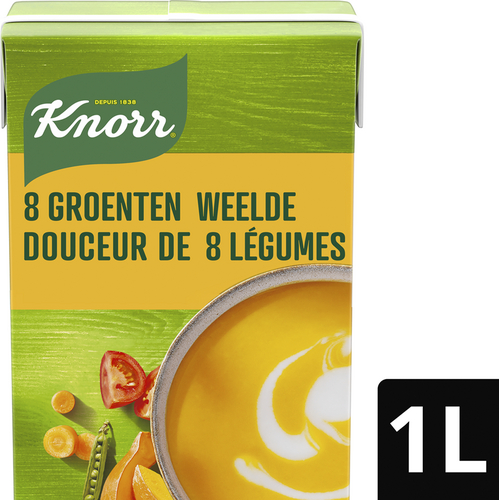 KNORR soep Classics 8 gr.vel. brik 1L