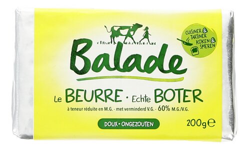 BALADE boter ongezouten 60%vg 200g