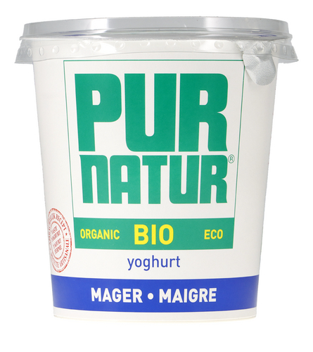 PUR NATUR yoghurt mager natuur Bio 750g