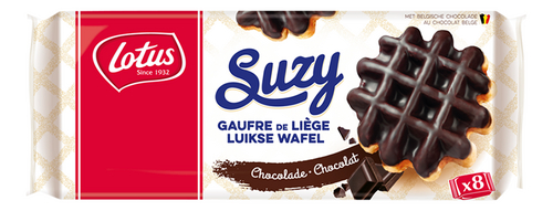 Lotus Suzy Gaufres Liege Chocolat 8 Pieces 460g Colruyt
