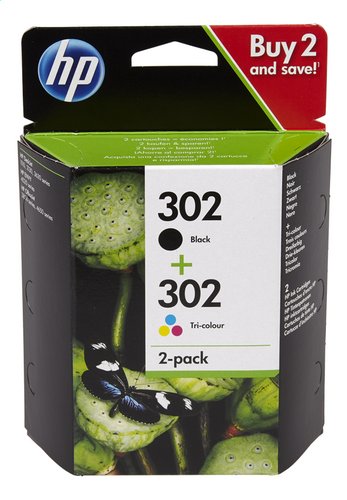 HP 302 Inkt Cartridge combo zwart 42ml