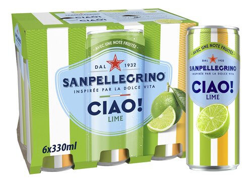 SAN PELLEGRINO Ciao! Lime 33cl