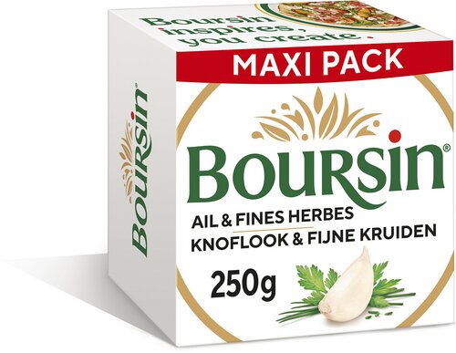 BOURSIN verse kaas look&f.kruiden 250g
