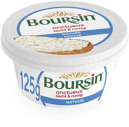 BOURSIN zacht en romig natuur 125g