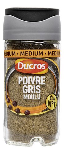 DUCROS kruiden zwarte peper gemalen 36g
