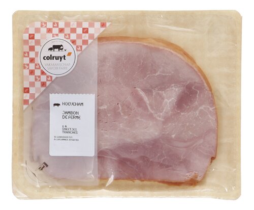 COLRUYT hoeveham 200g