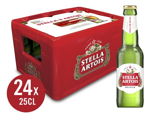 STELLA ARTOIS pils 5,2% bak 24x25cl