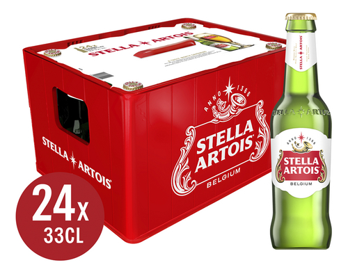 STELLA ARTOIS pils 5,2% 24x33cl