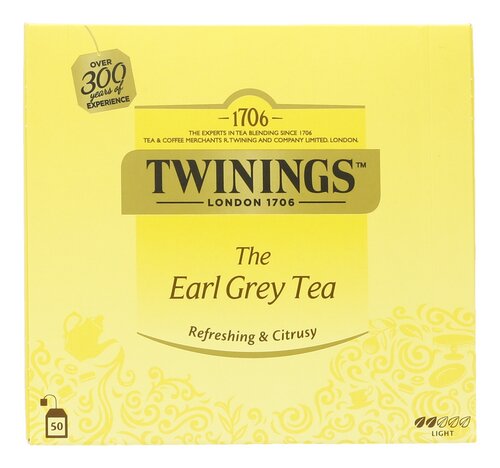 TWININGS Earl Grey Tea Original 50st