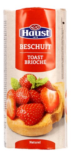 HAUST Beschuiten Nature 125g