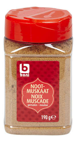 BONI nootmuskaat gemalen 190g