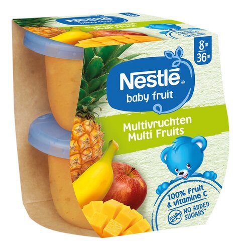 NESTLÉ BABY multivrucht.8m 2x130g