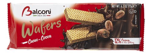 BALCONI wafers cacao 175g