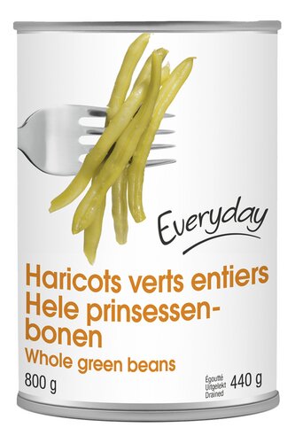EVERYDAY hele prinsessenbonen blik 800g