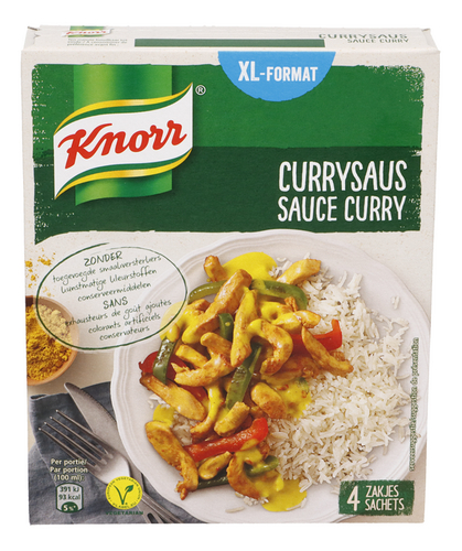 KNORR currysaus 4x24g