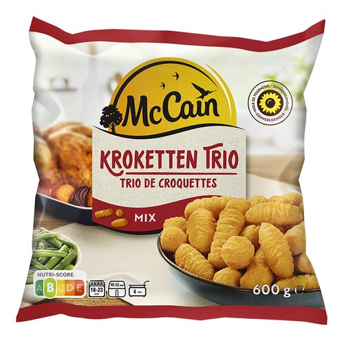 MCCAIN Kroketten trio 600g