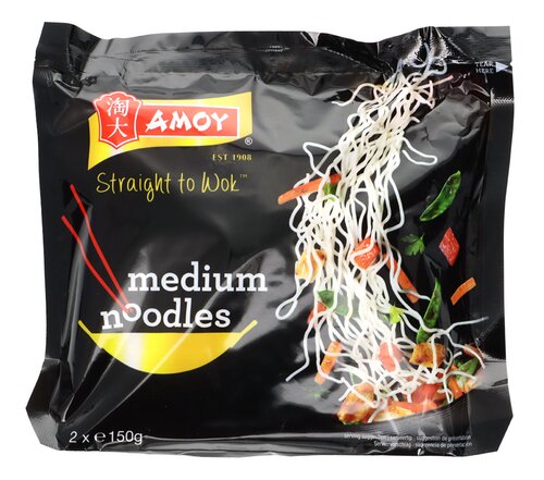 AMOY Medium Noedels 2x150g