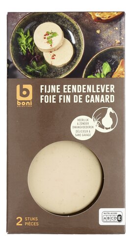 BONI Foie Fin Regular 2x40g