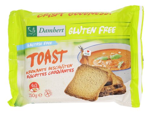 DAMHERT Toast Beschuiten GV LV 150g