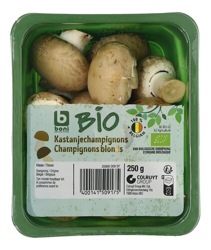 BONI BIO kastanjechampignons 250g