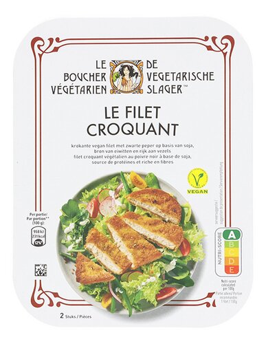 DE VEGETARISCHE SLAGER Filet Croqu. 200g