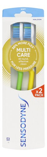 SENSODYNE tandenborstel multic. soft 2st