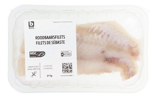 BONI Roodbaarsfilet ±250g