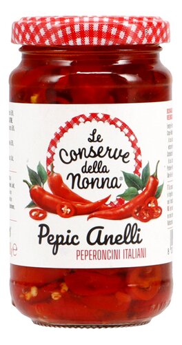 CONSERVE DELLA NONNA rond chilipep. 190g