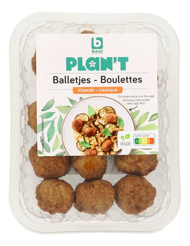 BONI PLAN'T balletjes 204g