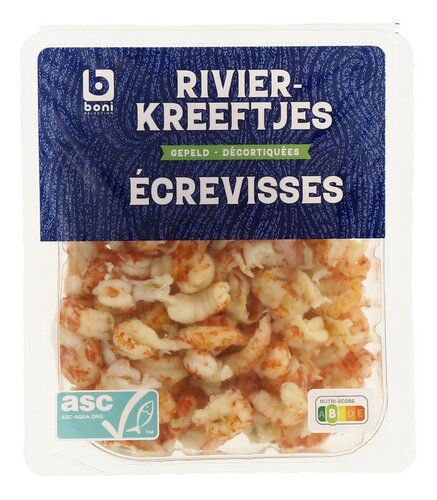 BONI rivierkreeftjes gepeld ASC 150g