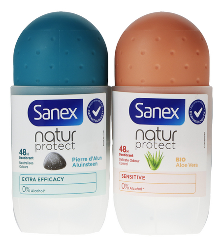 SANEX aluinsteen/aloe vera roll-on 50ml