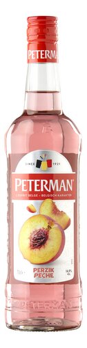 PETERMAN jenever perzik 14,9% 70cl