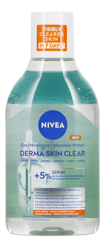 NIVEA micel.water Derma Skin Clear 400ml